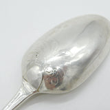 George II Sterling Silver Hanoverian Picture Back Tablespoon Antique 1737 London