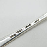 George II Sterling Silver Hanoverian Picture Back Tablespoon Antique 1737 London