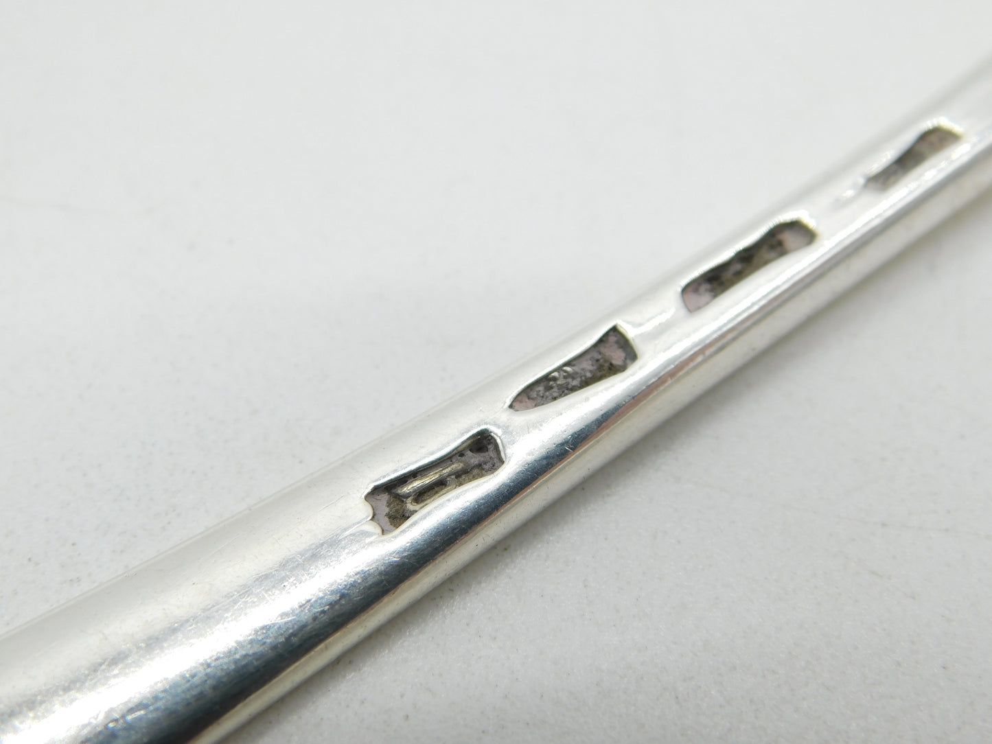 George II Sterling Silver Hanoverian Picture Back Tablespoon Antique 1737 London