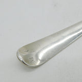 George II Sterling Silver Hanoverian Picture Back Tablespoon Antique 1737 London