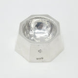 Scottish Sterling Silver Ashtray Octagonal Pattern Edinburgh 1965 Robert Somervell