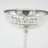 Sterling Silver Sporting Chalice Cup 'London Motor Cycle Club' 1922 London