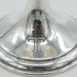 Silver Plated Travelling Military Interest Communion Chalice Set Vintage 1955