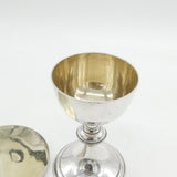 Silver Plated Travelling Military Interest Communion Chalice Set Vintage 1955