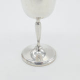 Sterling Silver Fluted Wine Goblet Chalice Vintage 1979 Birmingham