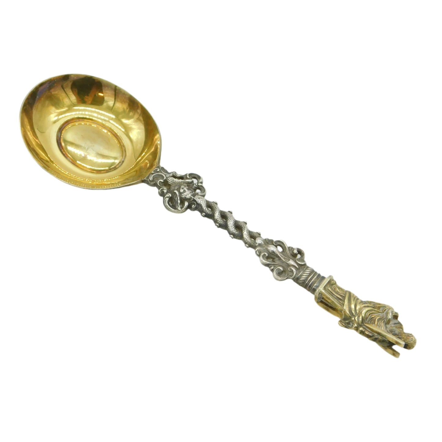 Victorian Silver Gilt Apostle Spoon
