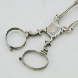 George III Sterling Silver Sugar Nips Antique c1765 London Alexander Osborne
