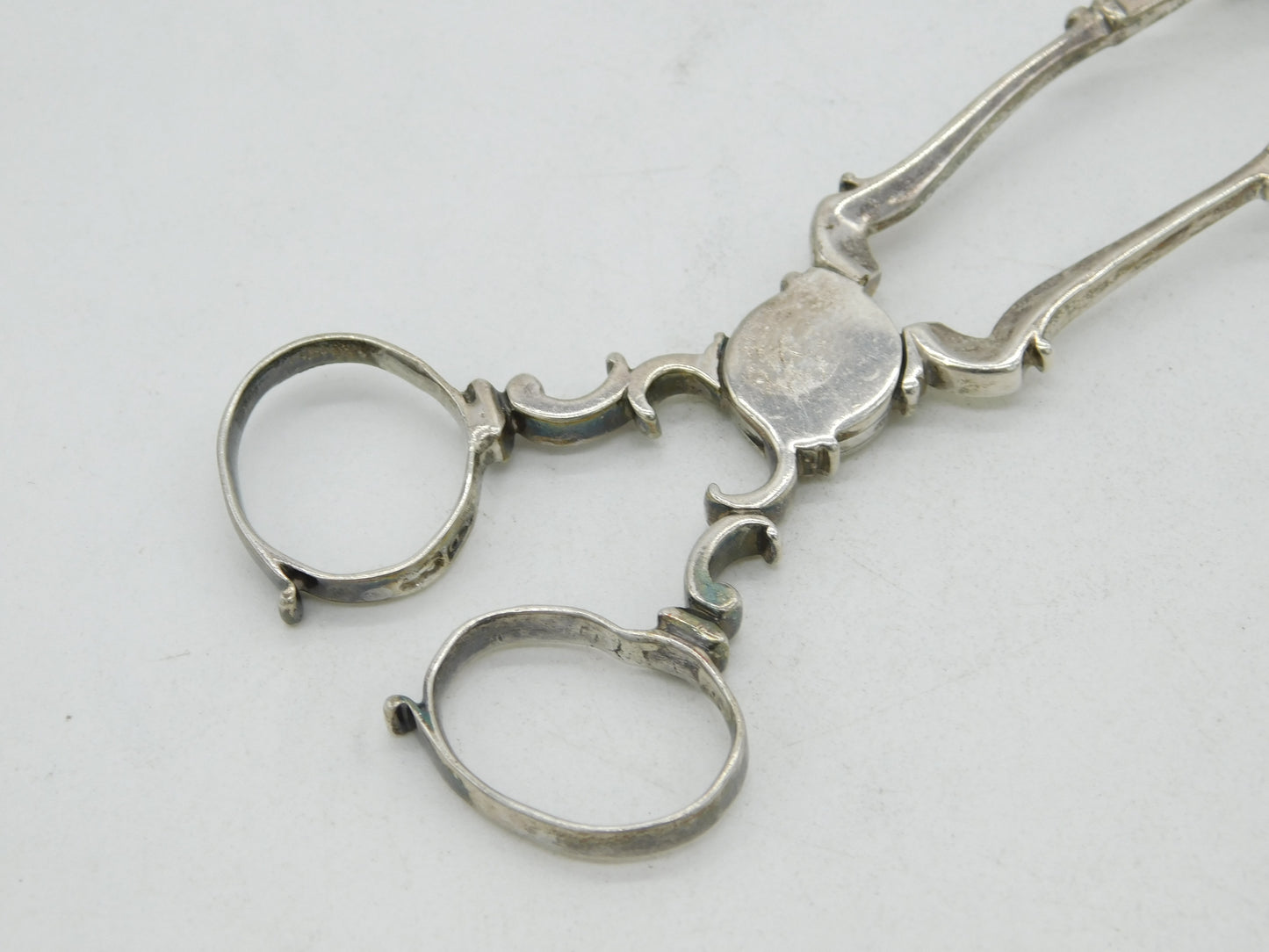 George III Sterling Silver Sugar Nips Antique c1765 London Alexander Osborne