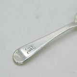 George IV Sterling Silver 'L' Initial Tea Caddy Spoon Antique 1826 London