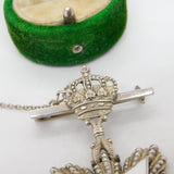 Kingdom of Egypt Sterling Silver Enamel 'Order of the Nile' Commander Medal Antique 1923
