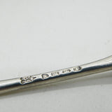 Victorian Boxed Sterling Silver Bachelors Tea Cutlery Set Antique 1880 London