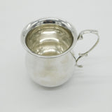 Sterling Silver Christening Cup or Mug Antique 1924 Chester Antique Art Deco