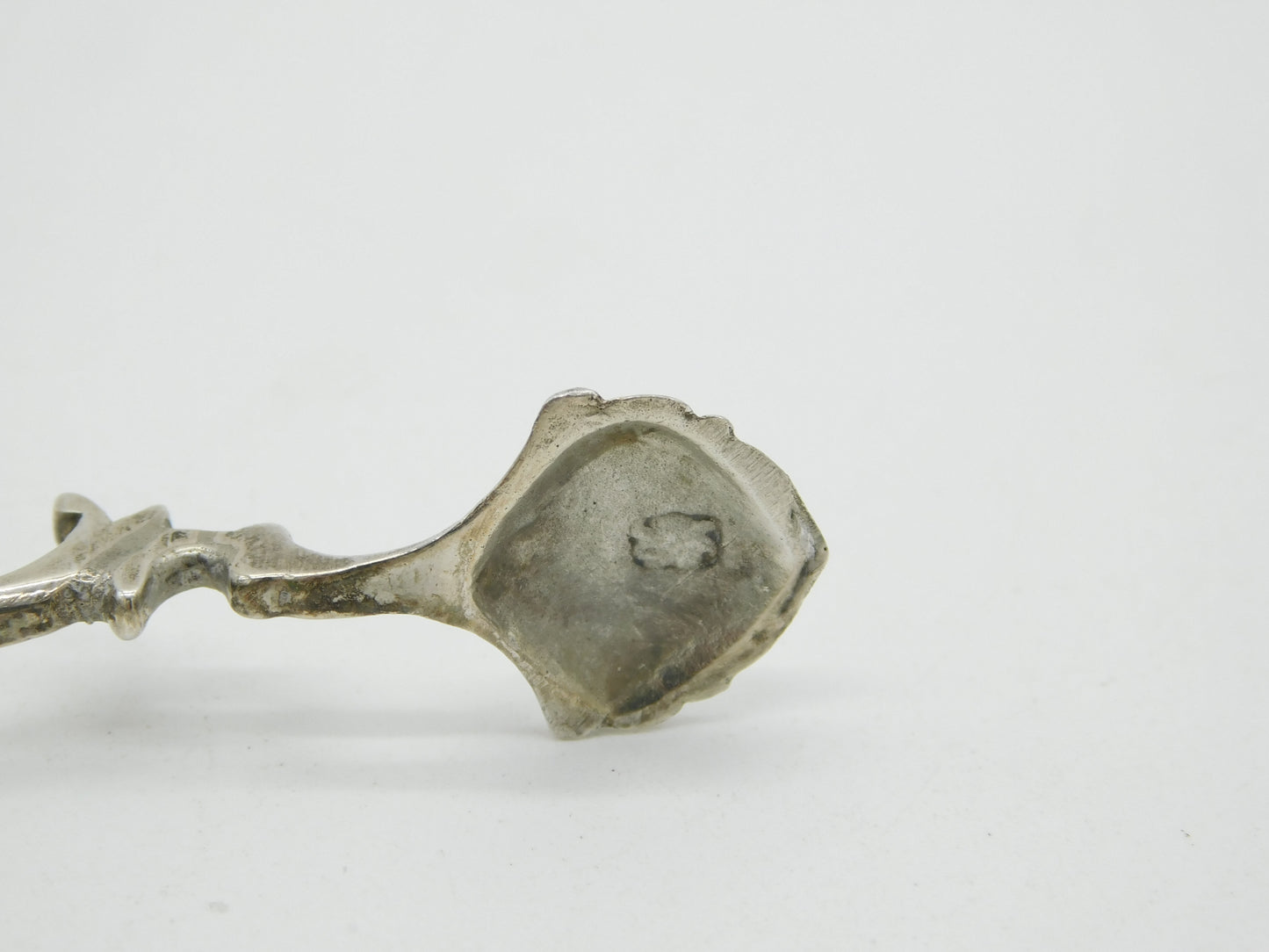 George III Sterling Silver Floral Pattern Sugar Nips Antique c1770