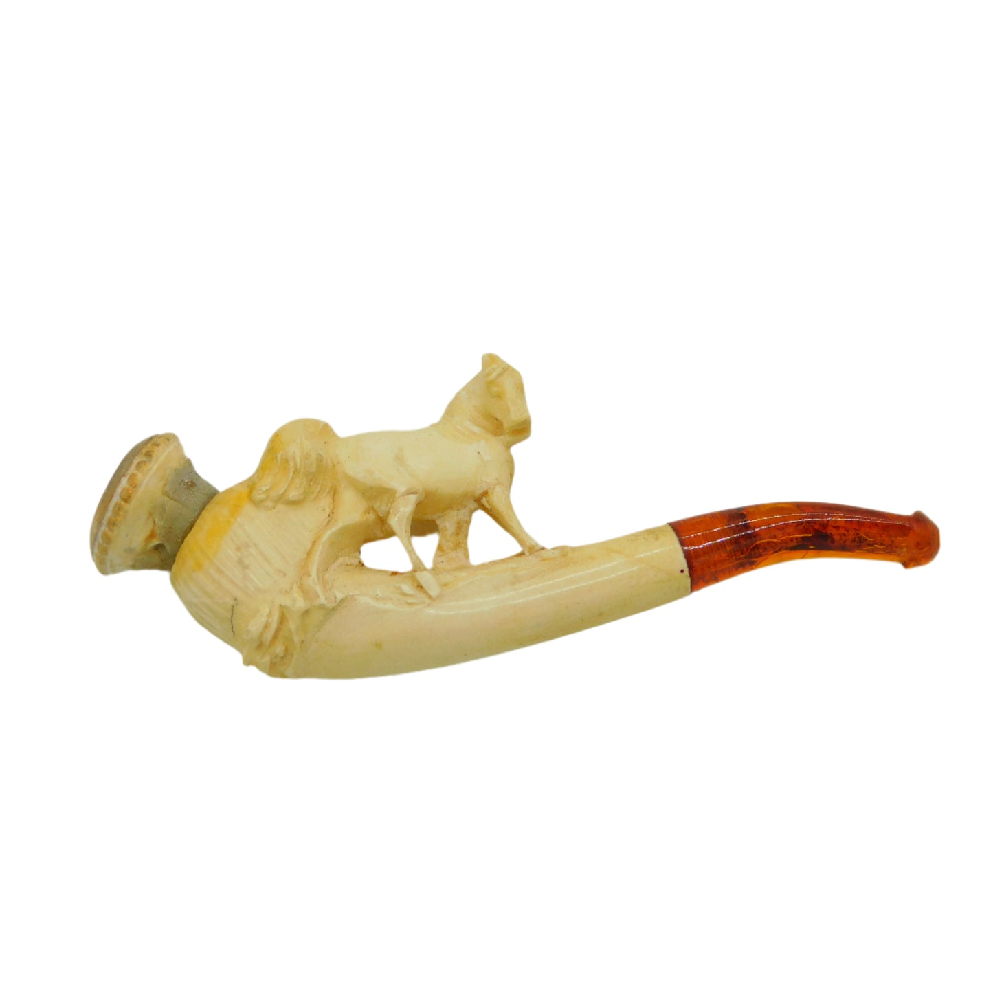 Antique Victorian Horse Pipe