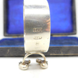 Shona Marsh Novelty Sterling Silver Napkin Ring on Feet Vintage 2009 Birmingham