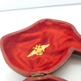 Victorian Cased Meerschaum, Silver & Block Amber Cherub Pipe Antique c1860