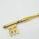 Sterling Silver Gilt Blaentillery Community Centre Opening Key 1963 Birmingham