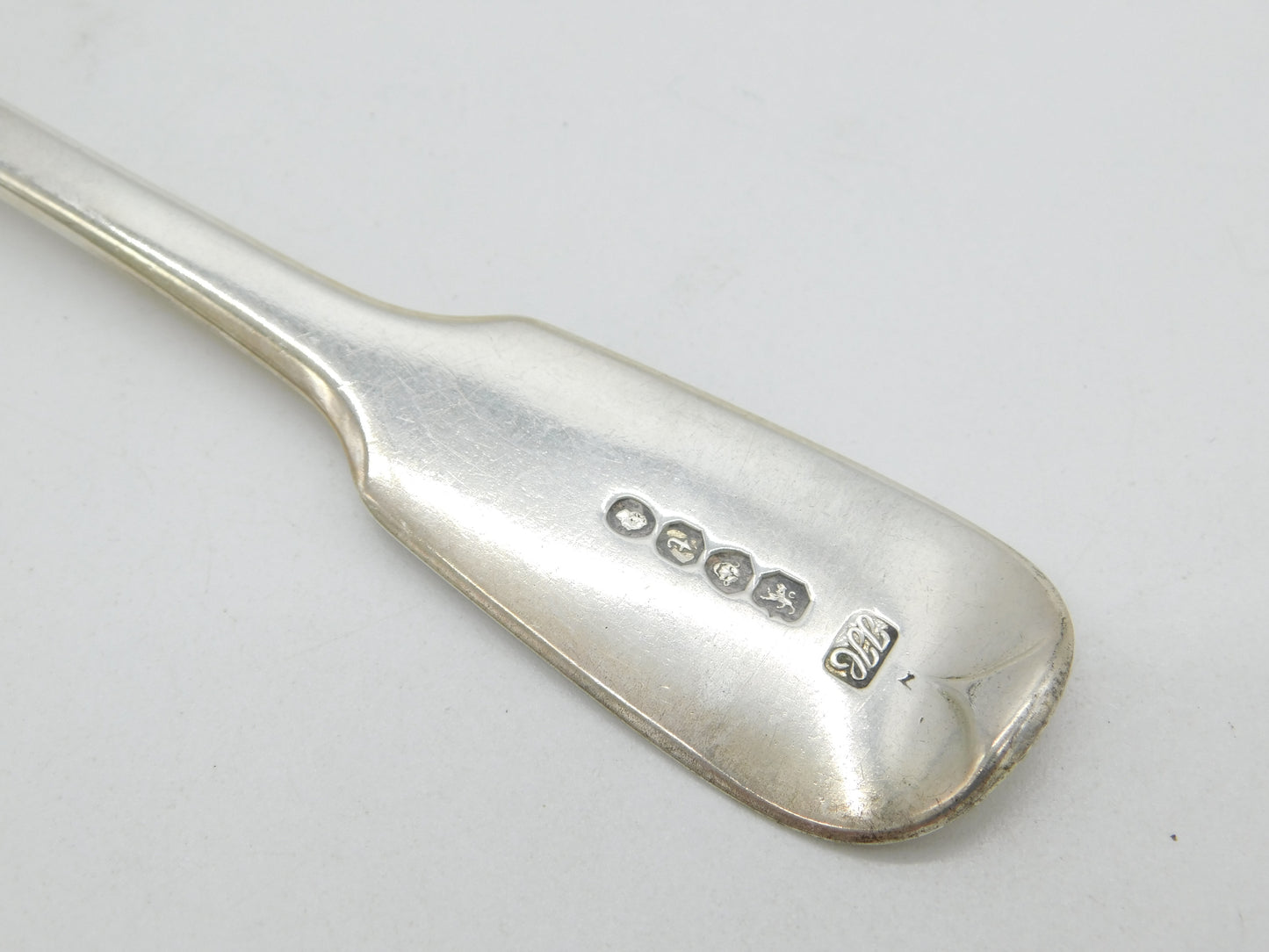 William IV Sterling Silver Hallmarking Error Table Fork Antique 1834 London
