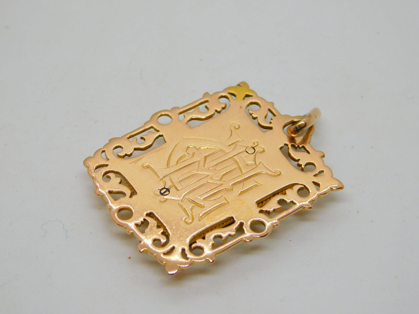 George IV 15ct Yellow Gold Carved Red Agate Cameo Pendant Antique c1830