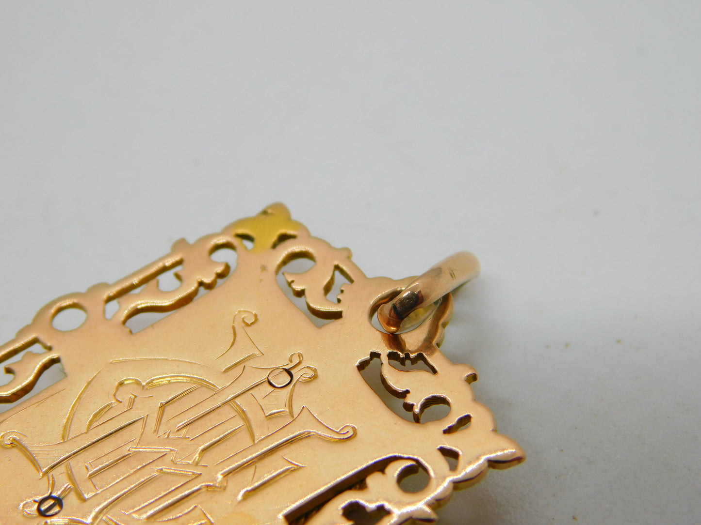George IV 15ct Yellow Gold Carved Red Agate Cameo Pendant Antique c1830