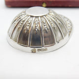 Sterling Silver Jockey Riding Hat Tea Caddy Spoon 1981 Sheffield Vintage