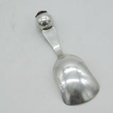 Sterling Silver Scottish Thistle Form Inverness Souvenir Tea Caddy Spoon Antique 1928 Birmingham