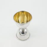 Sterling Silver Double Ended Shot Measure Antique 1921 Chester Art Deco