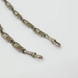 Victorian Art Nouveau Silver Plated Fairy & Mythic Beast Sewing Chatelaine c1880