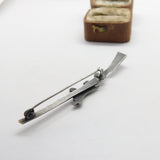 Sterling Silver Shotting Interest Spaniel with Gun Brooch Antique c1920 Deco