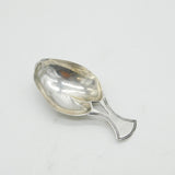 George III Sterling Silver Heart Shaped Tea Caddy Spoon Antique 1807 Birmingham