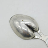 George III Sterling Silver Heart Shaped Tea Caddy Spoon Antique 1807 Birmingham