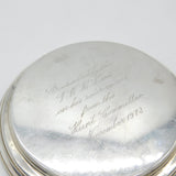 Sterling SIlver Fox Mask Ashtray VWH Hunt Service Engraving Vintage 1973