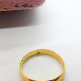 Victorian 18ct Yellow Gold & 0.1ct Diamond Gypsy Ring c1880 Antique