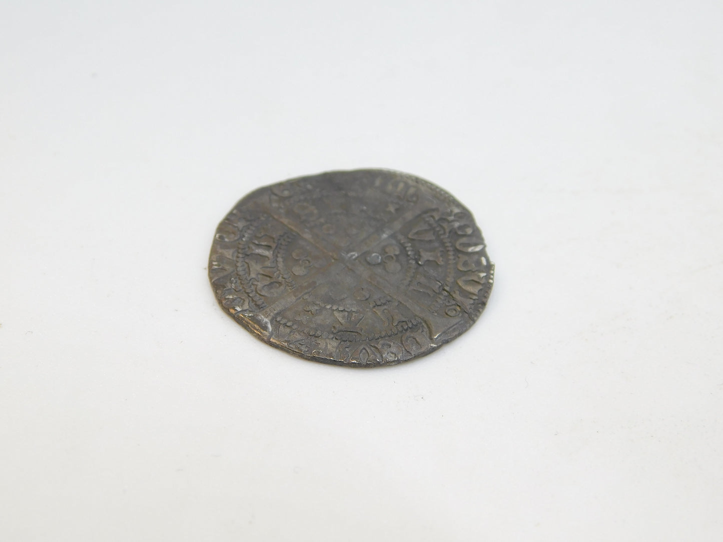 King Henry VI Early Milled Silver Groat Calais Annulet Medieval 1422-1430