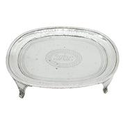 George III Sterling Silver 'JHH' Monogram Teapot Stand Antique 1807 London