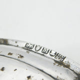 George III Sterling Silver 'JHH' Monogram Teapot Stand Antique 1807 London