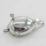 George III Sterling Silver Boat Form Cream Jug Antique 1797 London