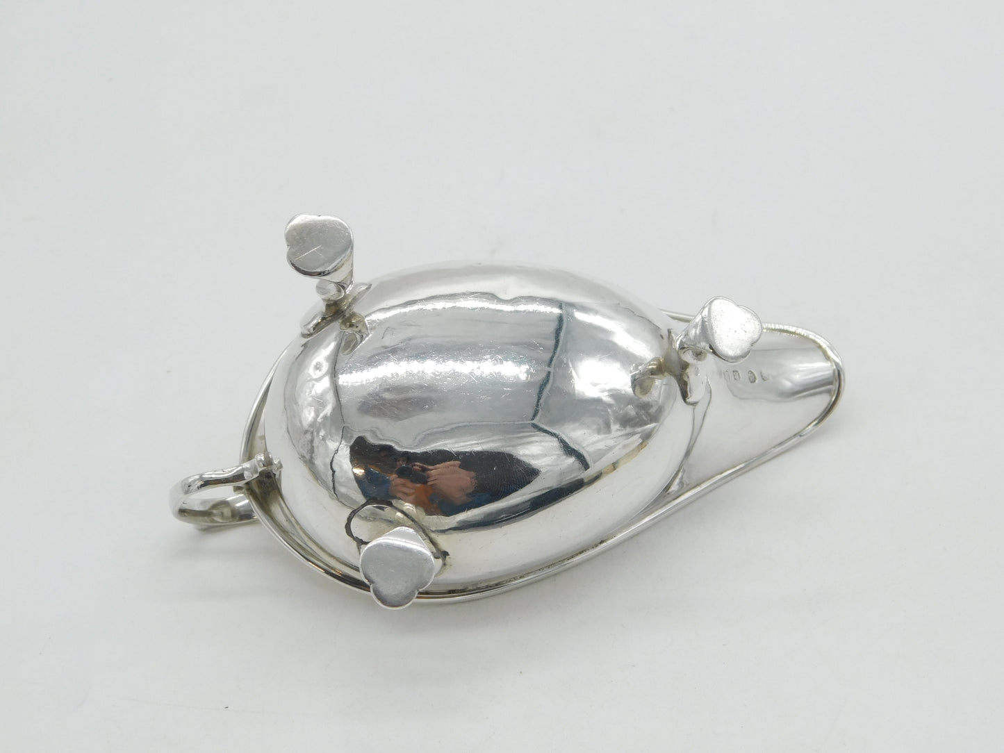 George III Sterling Silver Boat Form Cream Jug Antique 1797 London