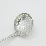 George II Sterling Silver 'Without Fear' Crested Sugar Caster Antique c1740