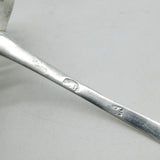 George II Sterling Silver 'Without Fear' Crested Sugar Caster Antique c1740