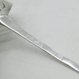 George II Sterling Silver 'Without Fear' Crested Sugar Caster Antique c1740
