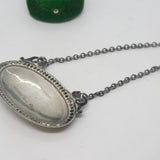 Victorian Colonial Sterling Silver Maderia Decanter Label Antique c1890 Calcutta