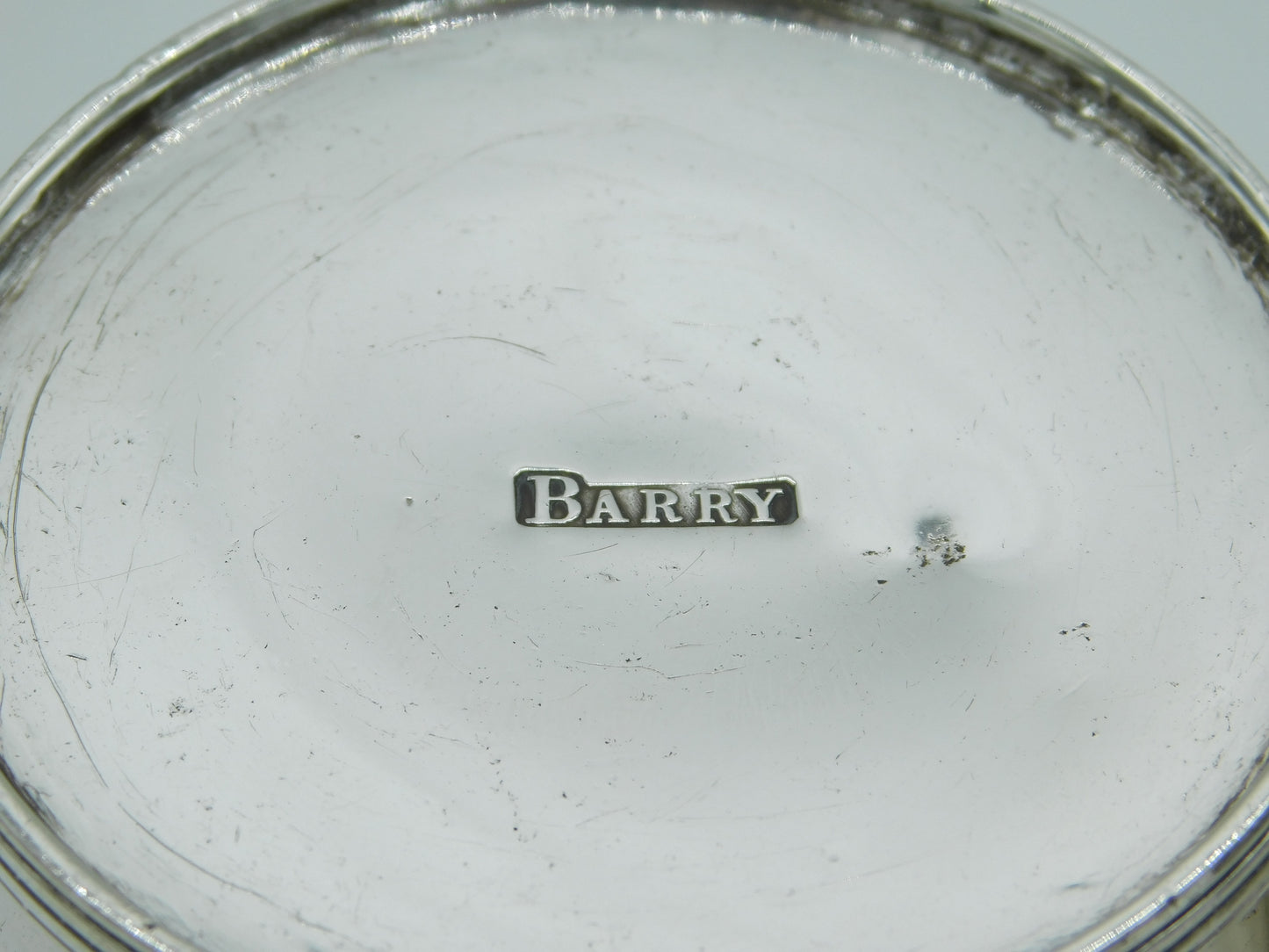 18th Century Pair of American Sterling Silver Beakers Antique by Standish Barry c1790 (Baltimore)
