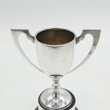 Sterling Silver Sporting Trophy Cup on Base Antique 1935 Birmingham
