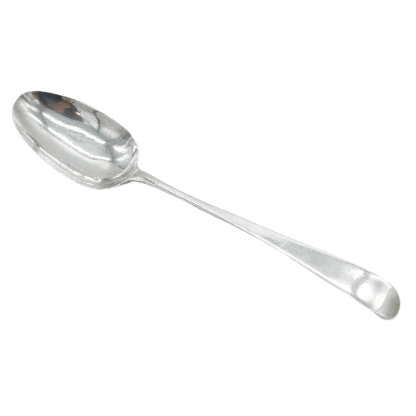 Hester Bateman George III Sterling Silver Serving Spoon Antique 1783 London