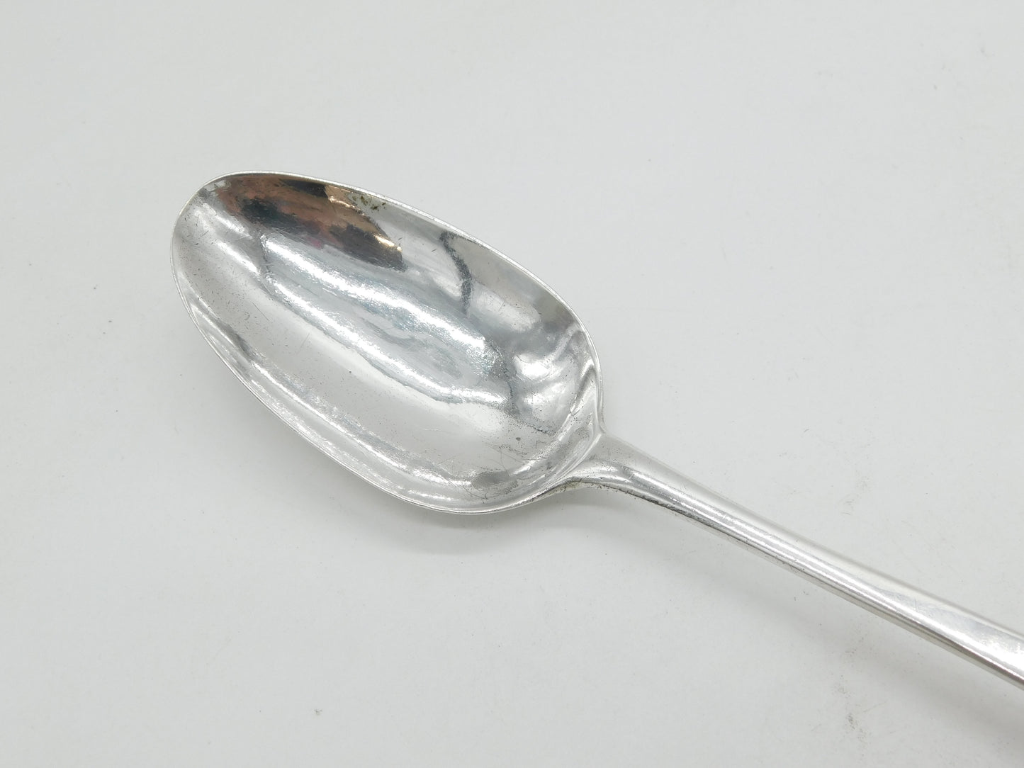 Hester Bateman George III Sterling Silver Serving Spoon Antique 1783 London