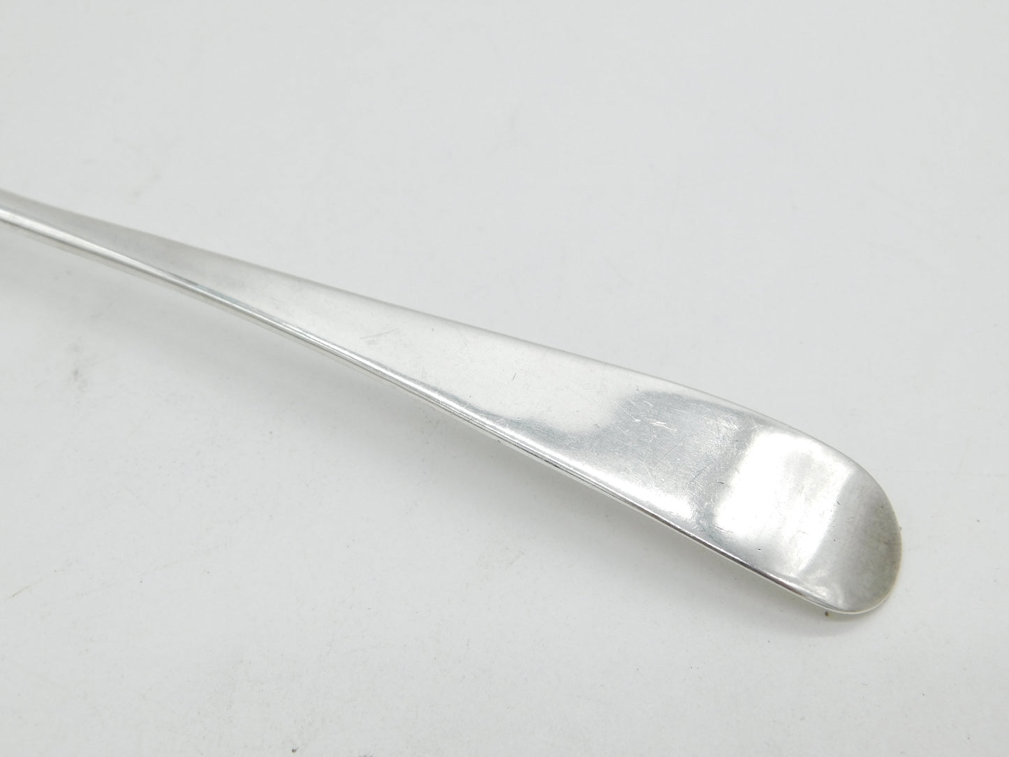 Hester Bateman George III Sterling Silver Serving Spoon Antique 1783 London