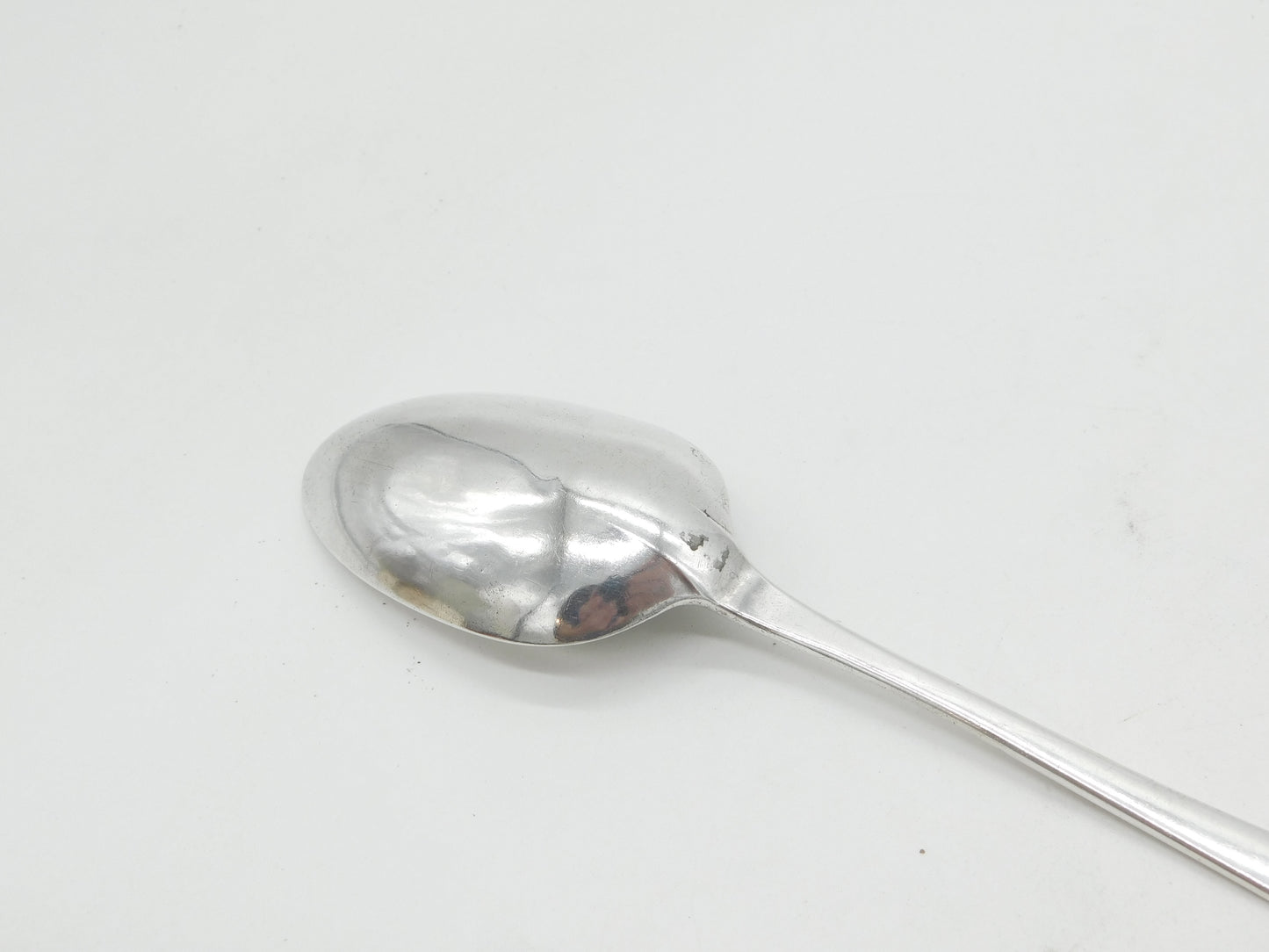 Hester Bateman George III Sterling Silver Serving Spoon Antique 1783 London