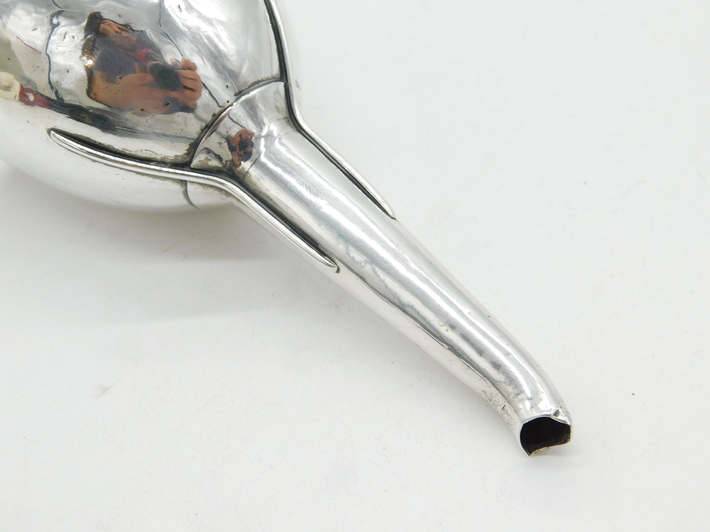 George III Sterling Silver Wine Funnel Antique 1808 London John Muns
