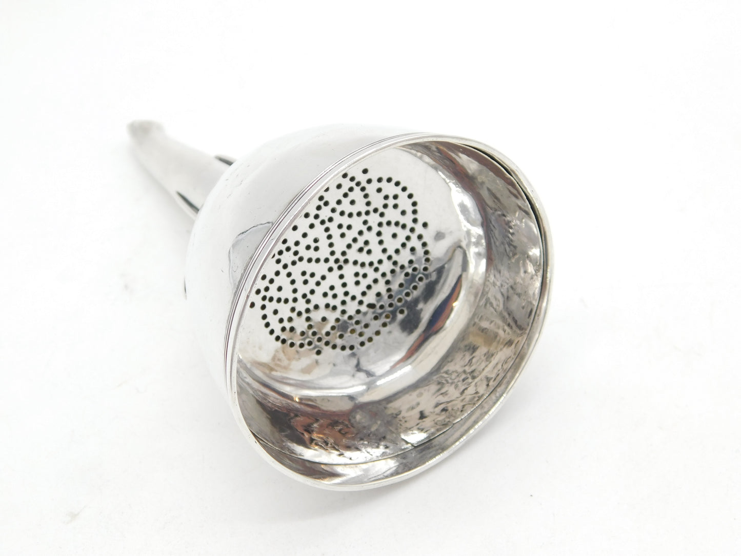 George III Sterling Silver Wine Funnel Antique 1808 London John Muns